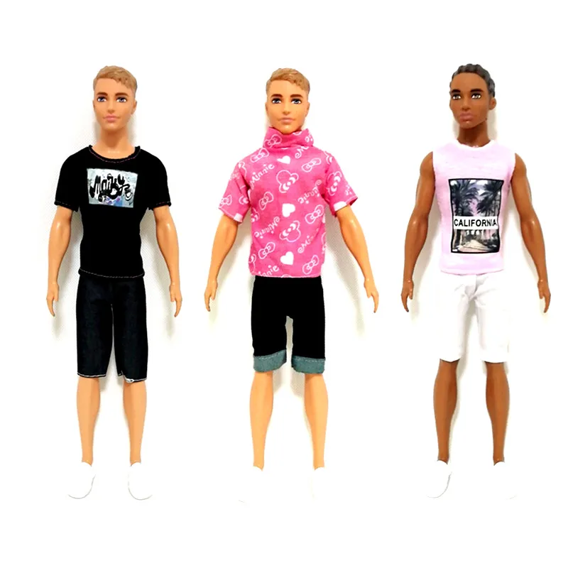 

Ken the Boyfriend Outfit Suit Set Clothes for Barbie BJD Doll Accessories Play House Dressing Up Girls Toys