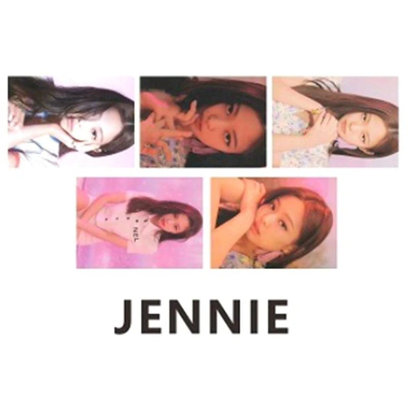 5 шт./компл. KILL THIS LOVE альбом BLACKPINK JENNIE LISA ROSE JISOO фотокарты наклейки ПВХ
