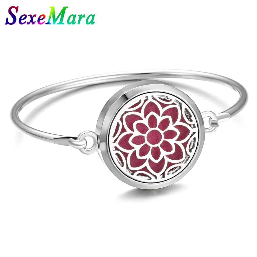 Браслет для аромата ювелирные изделия с диффузором Открытый Античный винтажный