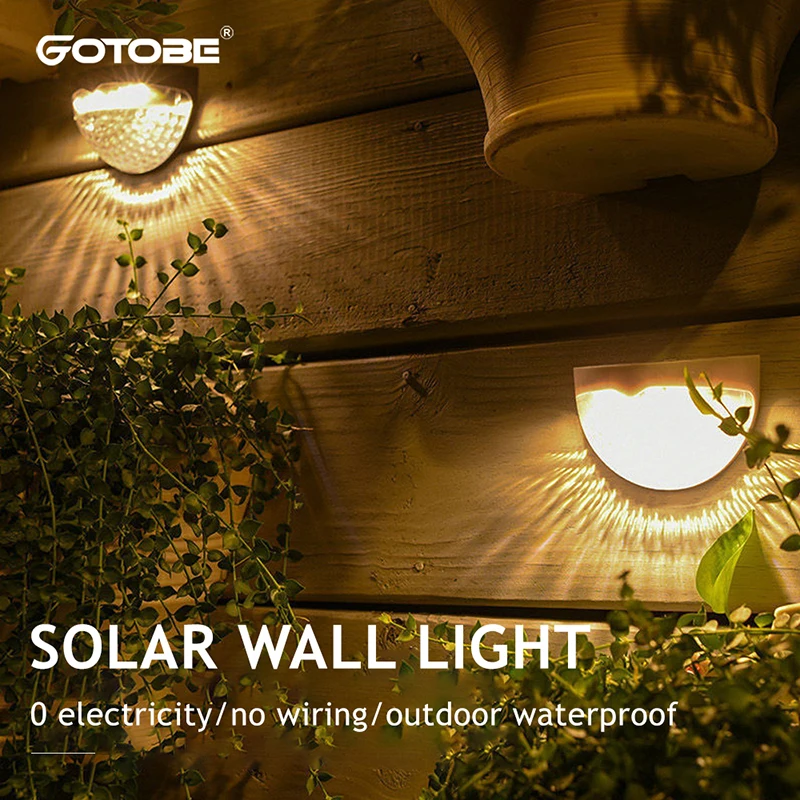 Умный светодиодный уличный светильник на солнечной батарее декоративная лампа