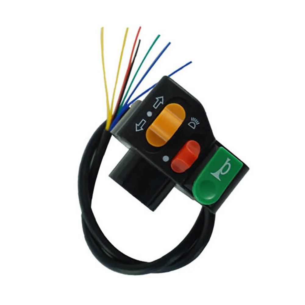 

Turn Signal Motorcycle Universal Switch Scooter Switch 3in1 Accessories