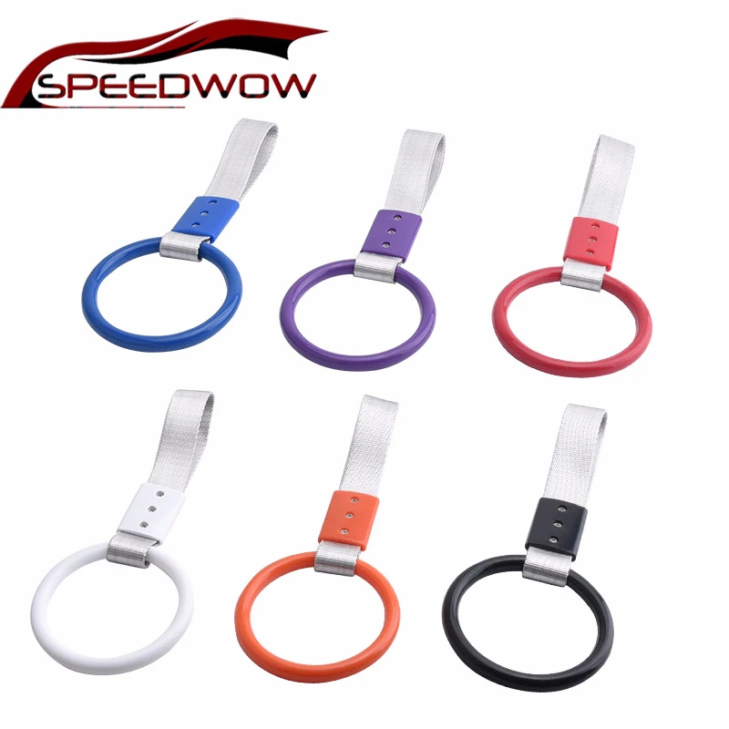 SPEEDWOW круглый JDM Tsurikawa кольцо Круглые трусики с кольцом автомобиль поезд автобус Шарм Дрифт ручка ремень авто аксессуары