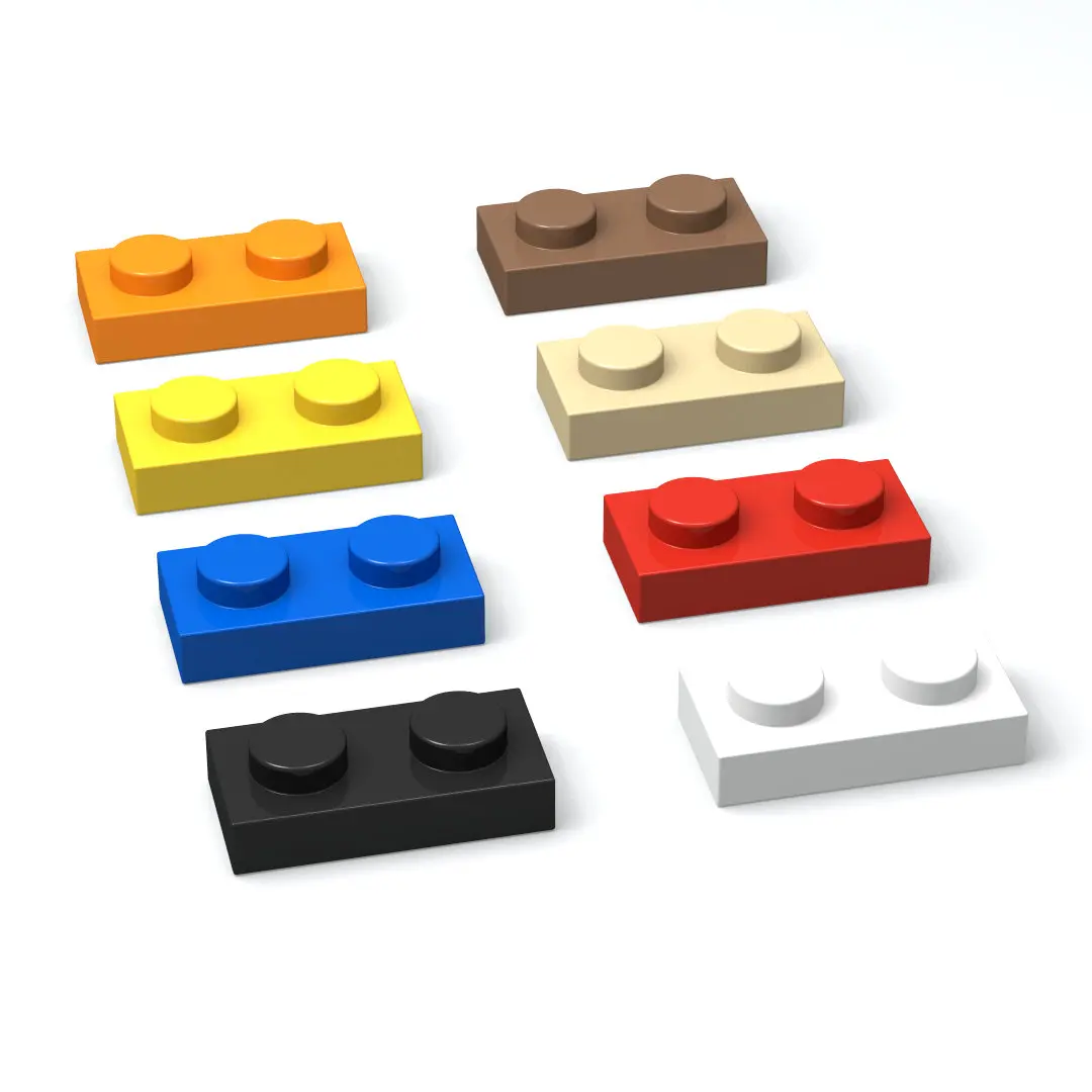 

300 шт., 3023 строительных блоков, Φ 1x2, образовательные классические кубики moc, совместимые с брендом, Обучающие сборные игрушки