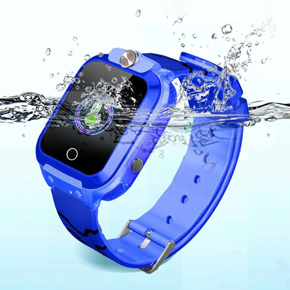 

W01 Children's Smart Watch SOS Phone Watch Smartwatch For Kids With Sim Card Photo Waterproof IP67 Kids Gift For IOS Android
