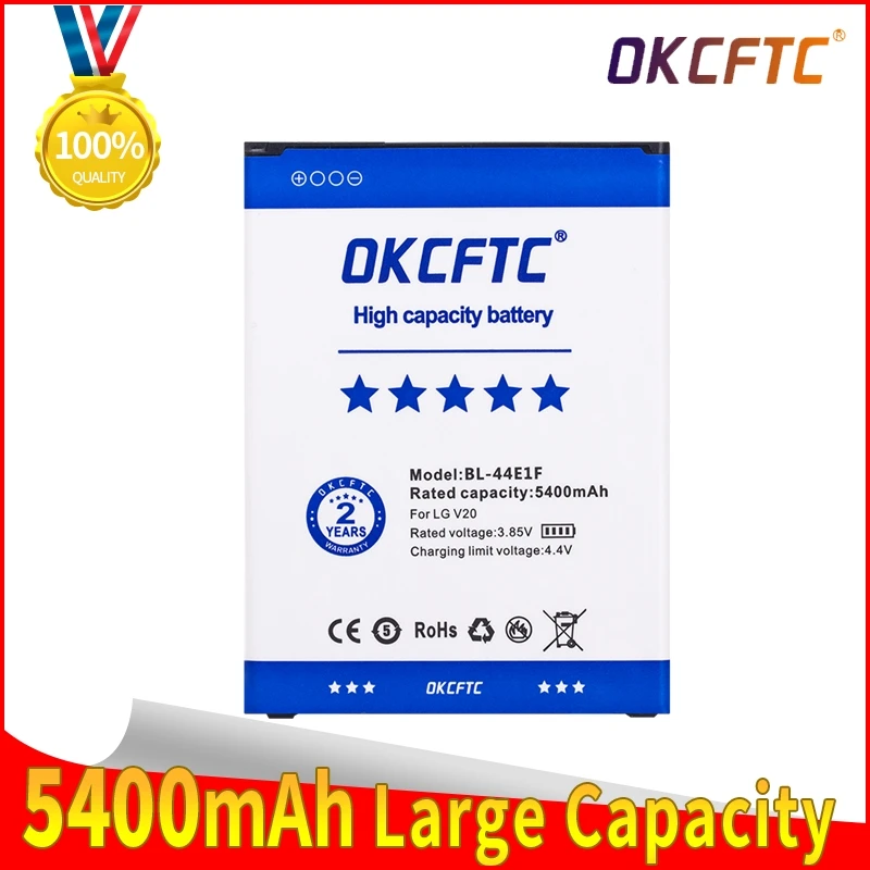 Phone Battery BL-44E1F BL-45A1H BL-45B1F For LG V20 VS995 US996 LS997 K10 LTE F670L K S Q10 K420N V10 H960A H900 VS990 Batteries |