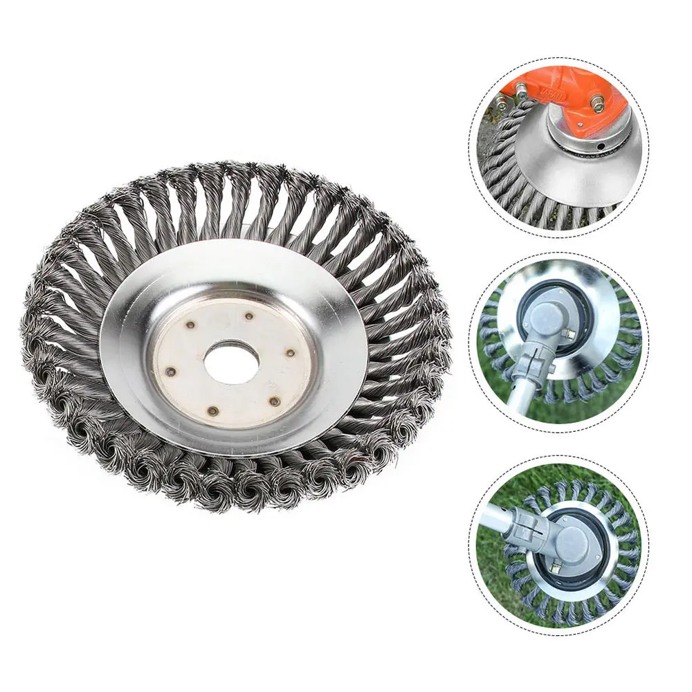 

1 Pc Practical Wire Brush Trimmer Head Wire Brush Cutter 8 Inch