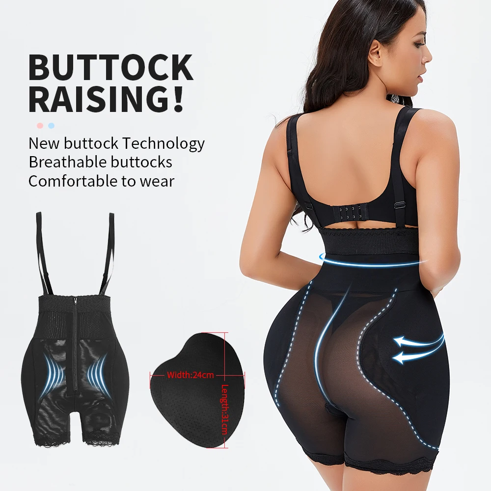 Высокая Талия подкладки на бедра Корректирующее белье Full Body Shaper нижнее