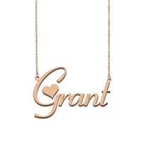 grant name necklace custom name necklace for women girls best friends birthday wedding christmas mother days gift