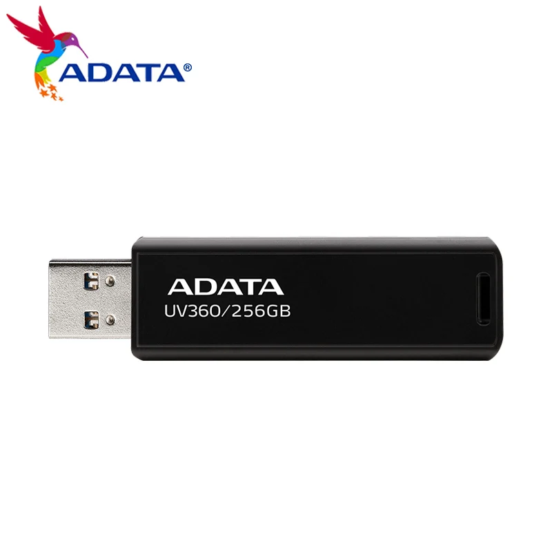 

100% Original ADATA UV360 USB Flash Drive 256GB 128GB USB 3.2 Gen 1 Memory USB Stick High Speed 64GB 32GB Mini U Disk Pendrive