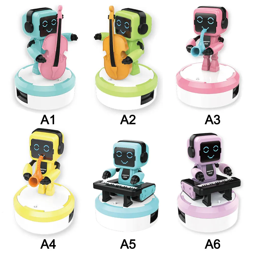 Hi-Fi говорящая робот игрушка Интерактивная Запись распознавания голоса Поющая