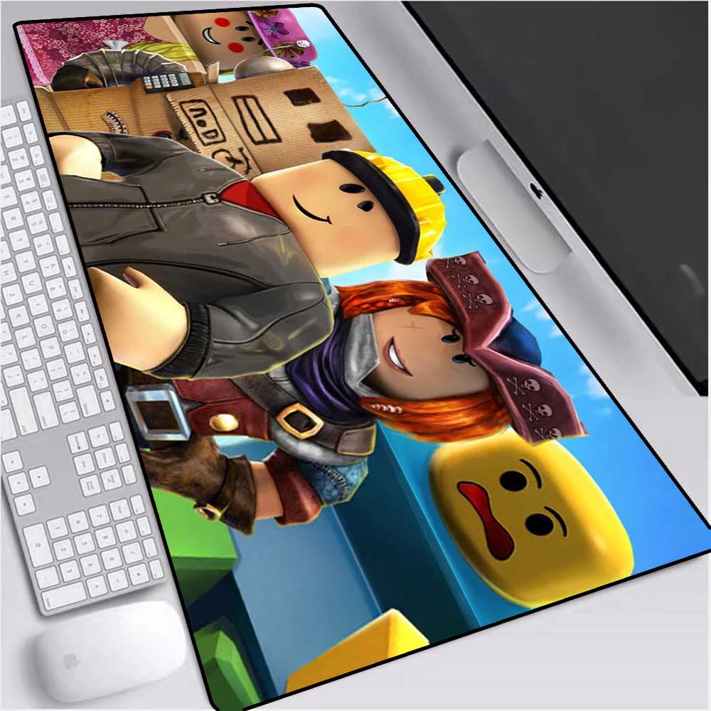 high quality roblox gaming silicone large mousepad xl rubber non slip gaming accessories laptop gaming mouse pad gaming desk free global shipping