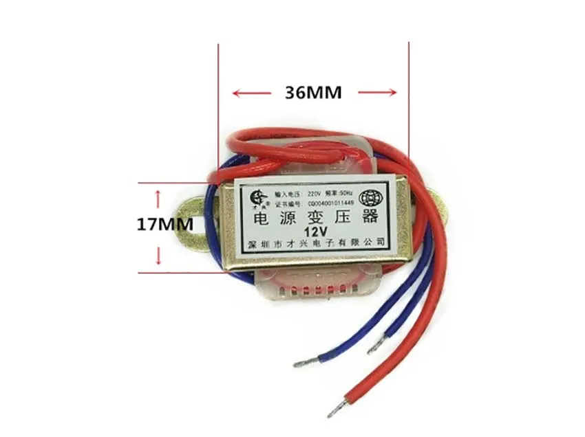 EI35 2W Power Transformer Input AC 220V/50Hz Output Single/Dual 6V 9V 12V 15V 18V 24V 30V 36V Copper Core DB-2VA | Строительство и