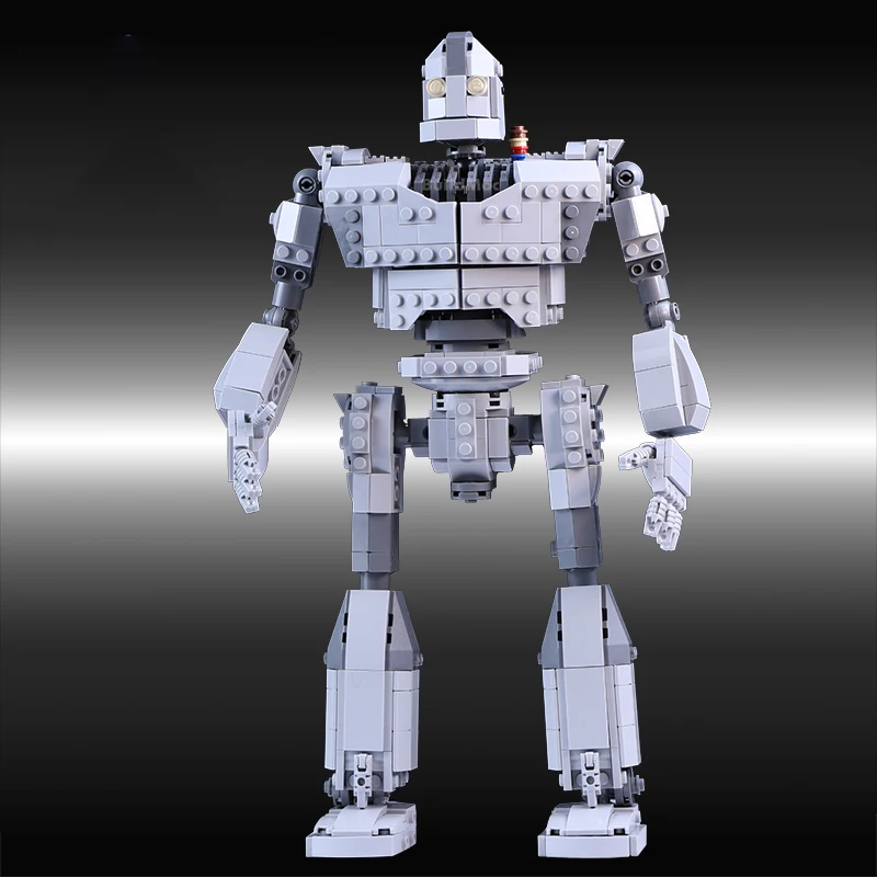 

MOC Star Space Iron Robot Movie Creator Figure Building Blocks DIY City Construction Bricks Toys Friends Xmas Birthday Gift