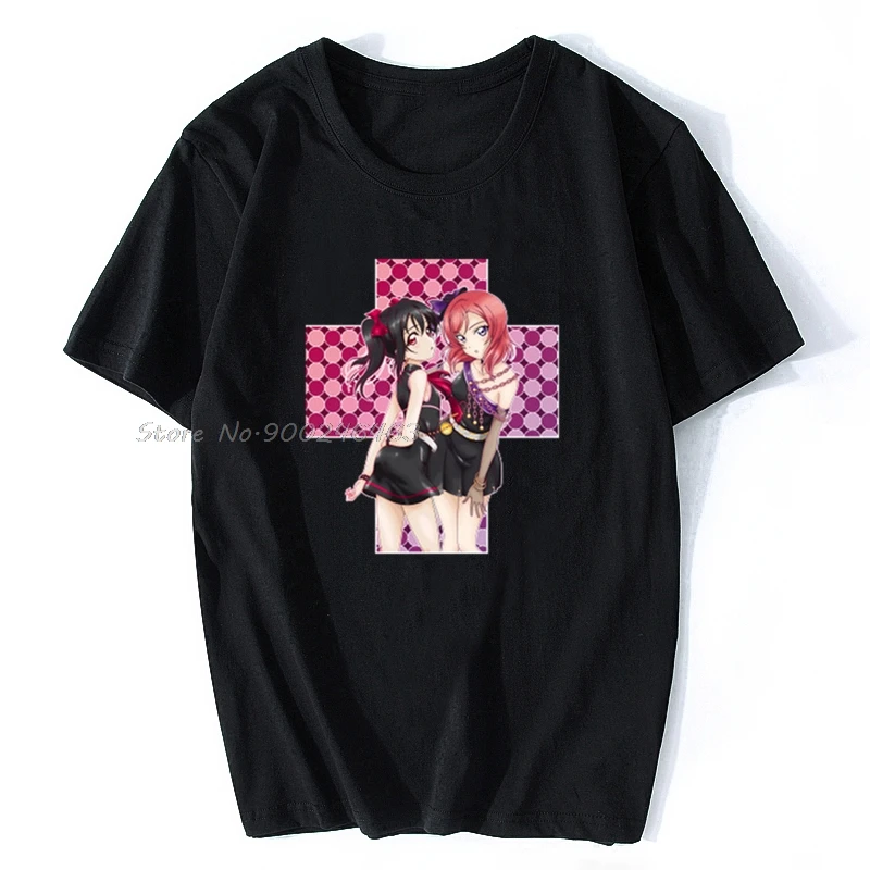 Мужская футболка Нико Ядзава и lt3 Maki Nishikino Love Novels версия (edit.) Футболка женская