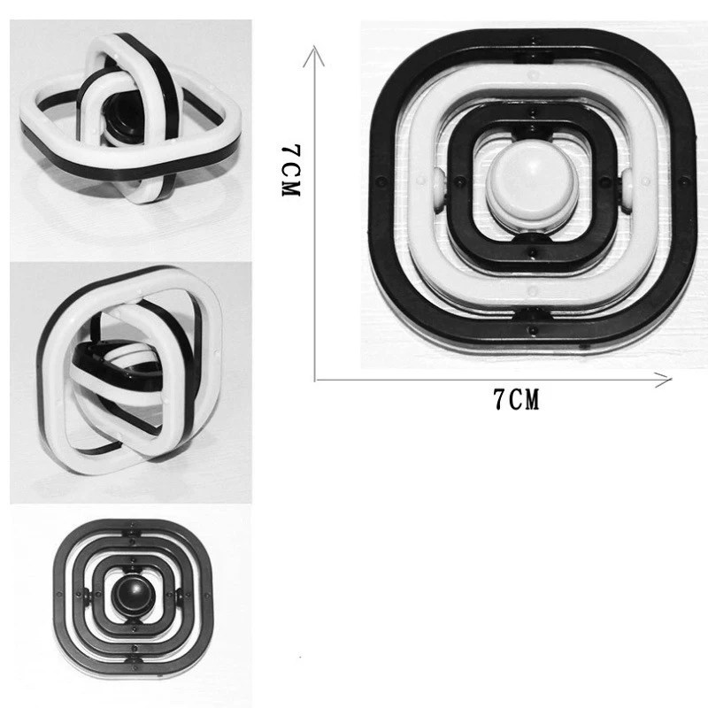 Новинка раскладной 3D Спиннер антистресс ручной для взрослых игрушки снятия