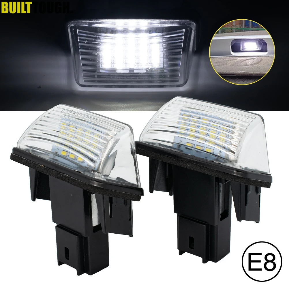 2x HID светильник номерного знака для Peugeot 206 207 306 307 308 5008 Citroen C3 C4 C5 Berlingo Saxo Xsara