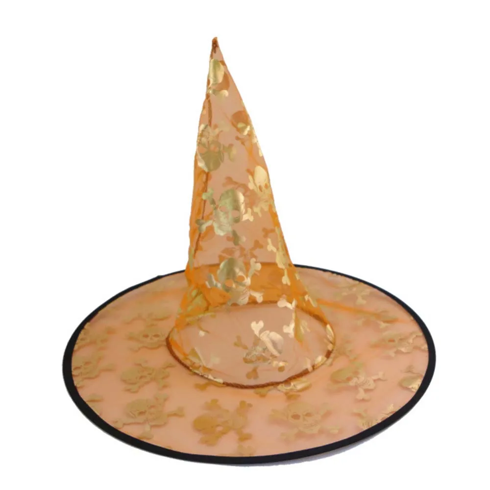 Детская шляпа ведьмы на Хэллоуин черный плащ-накидка злой вечерние украшение для