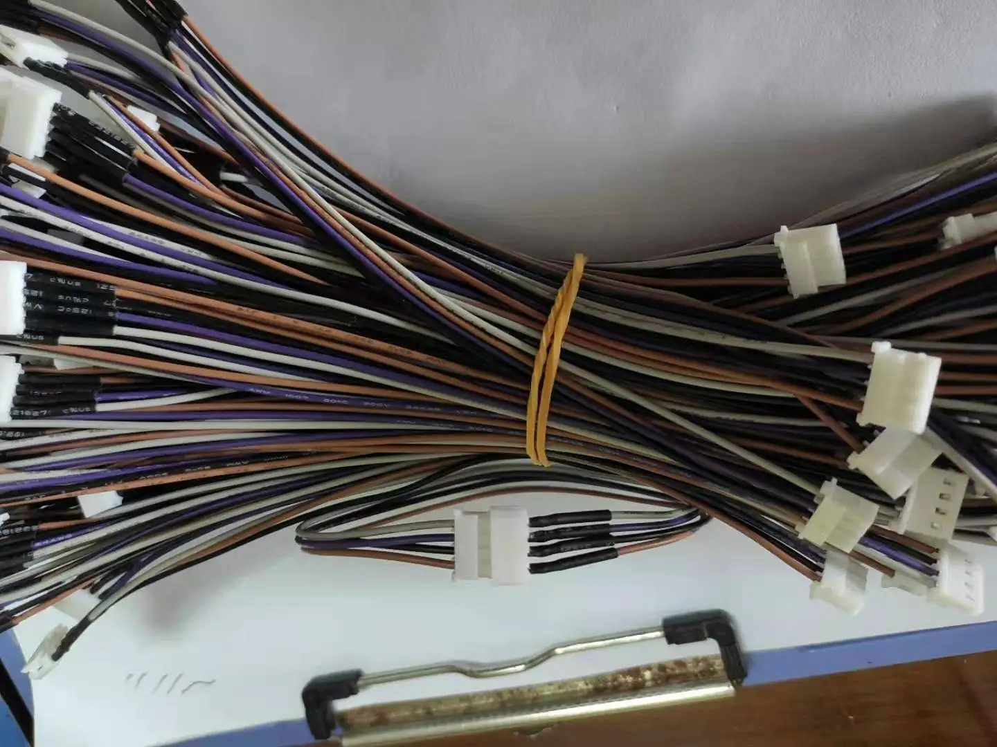 10 шт. Соединительный разъем штекеры с проводом для кнопки из нержавеющей стали