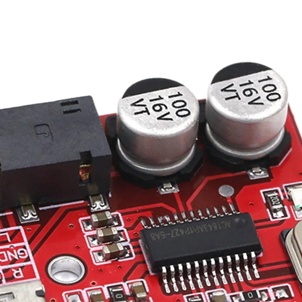 

Audio Receivers Board Wireless 4.1 Mp3 Lossless Decoder Board Wireless Stereos Music Module 3.7-5V XY-BT-Mini Decoding Board MP3