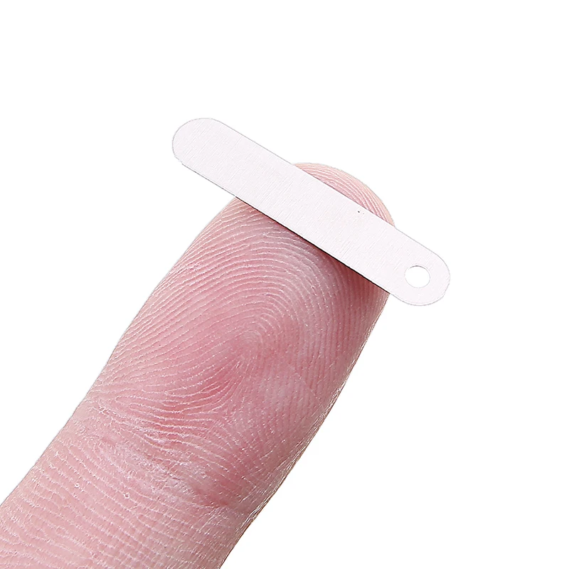 100PCS проводящий ушко под пайку 2.5X0.5cm DIY Никель покрытый припой вам на почту после
