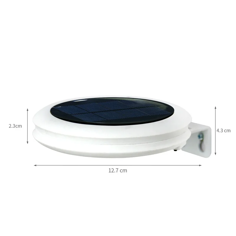 

Outdoor Solar Wall light Waterproof Garden Solar Lamp LED IP55 Lights Sensor Control Sunlight Powered Fence Gutter Solar Sensor
