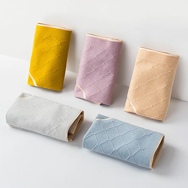 

Underwear Ladies Seamless Breathable Cotton Menstrual Briefs Girl Female Mid Waist Panties Fashion Underpants Sexy Lingerie