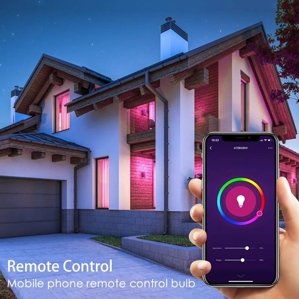 Беспроводной Wi-Fi Управление затемнения светодиодный лампы светильник ing замена