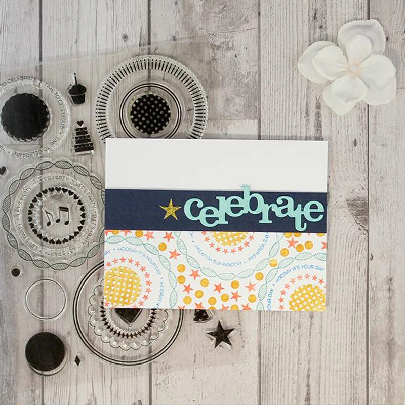 Celebrate Word Die Cuts For Card Making dies scrapbooking metal cutting new 2019 | Дом и сад