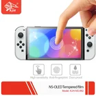 Защита экрана из закаленного стекла для Nintendo Switch OLED Защита от царапин защитная пленка для NS Oled передняя защита аксессуары
