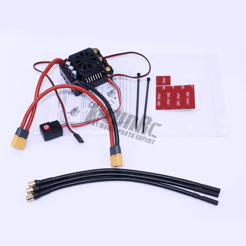 Водонепроницаемая бесщеточная штепсельная вилка WP 1 150 А ESC TRX для RC 1/8 Traxxas Max8 RTR Summit