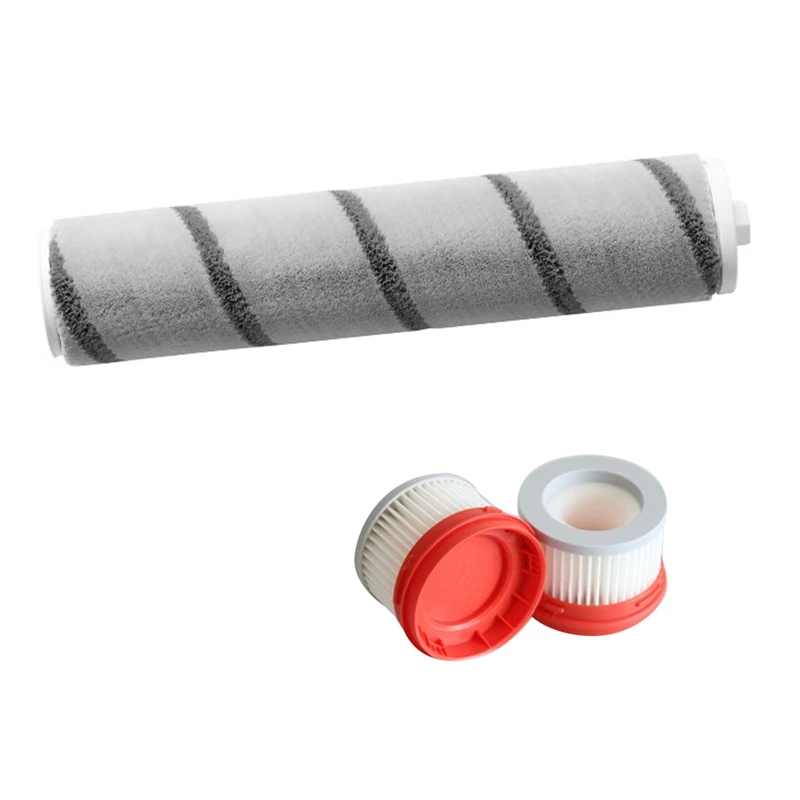 

HOT！-Roller Brush&Hepa Filter for Xiaomi Dreame Vacuum Cleaner,for Dreame V10 Xiaomi Mijia 1C Replaceable Consumables