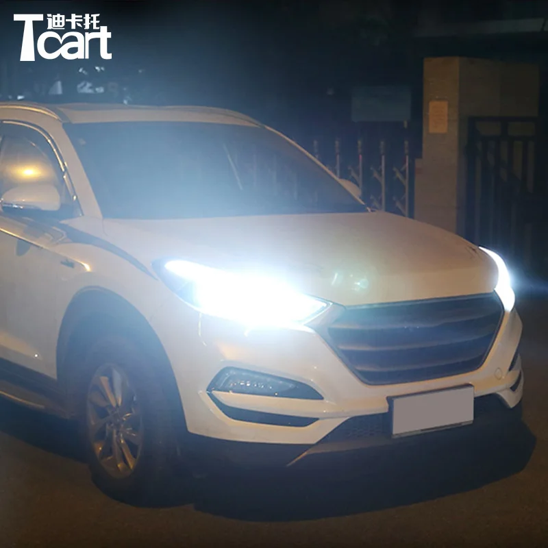 Tcart H1 H7 9005 880 881 5202 H11 автомобилей головной светильник высокий низкий пучок 90W 8000LM