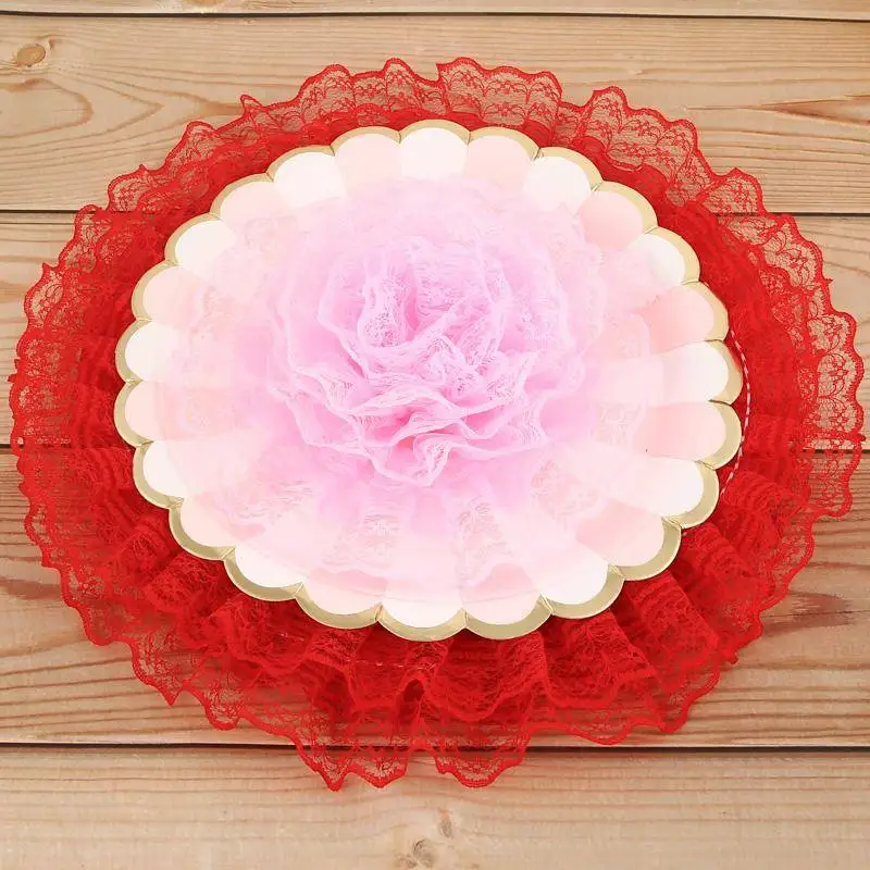 Кружевная ткань с отделкой ширина 1 м 4 5 см белый цветок кружевное свадебное