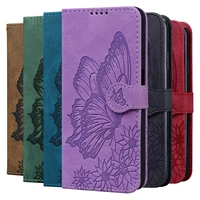 etui butterfly leather wallet flip cases for samsung galaxy a12 a22 a32 a42 a52 a72 a82 a11 a21s a51 a71 4g 5g a10 a20 a30 cover