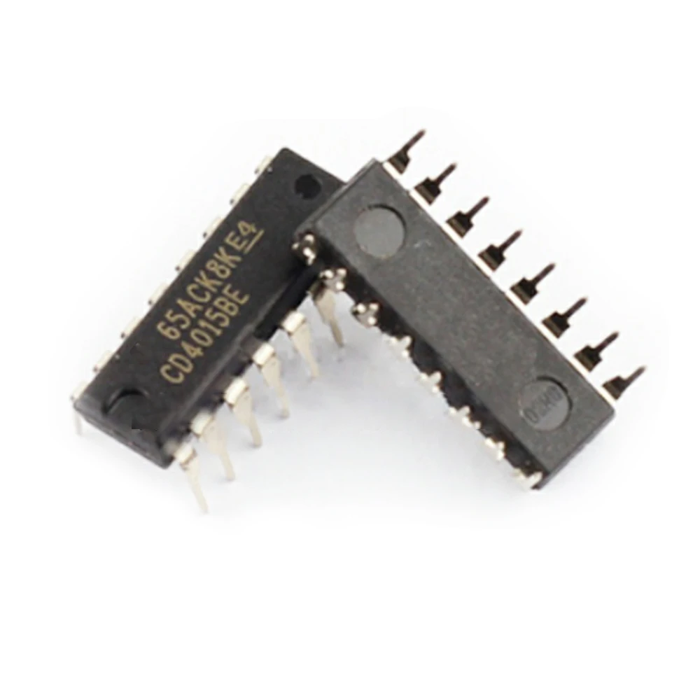

10 шт. CD4015BE DIP16 CD4015 DIP 4015BE DIP-16 Новый и оригинальный IC