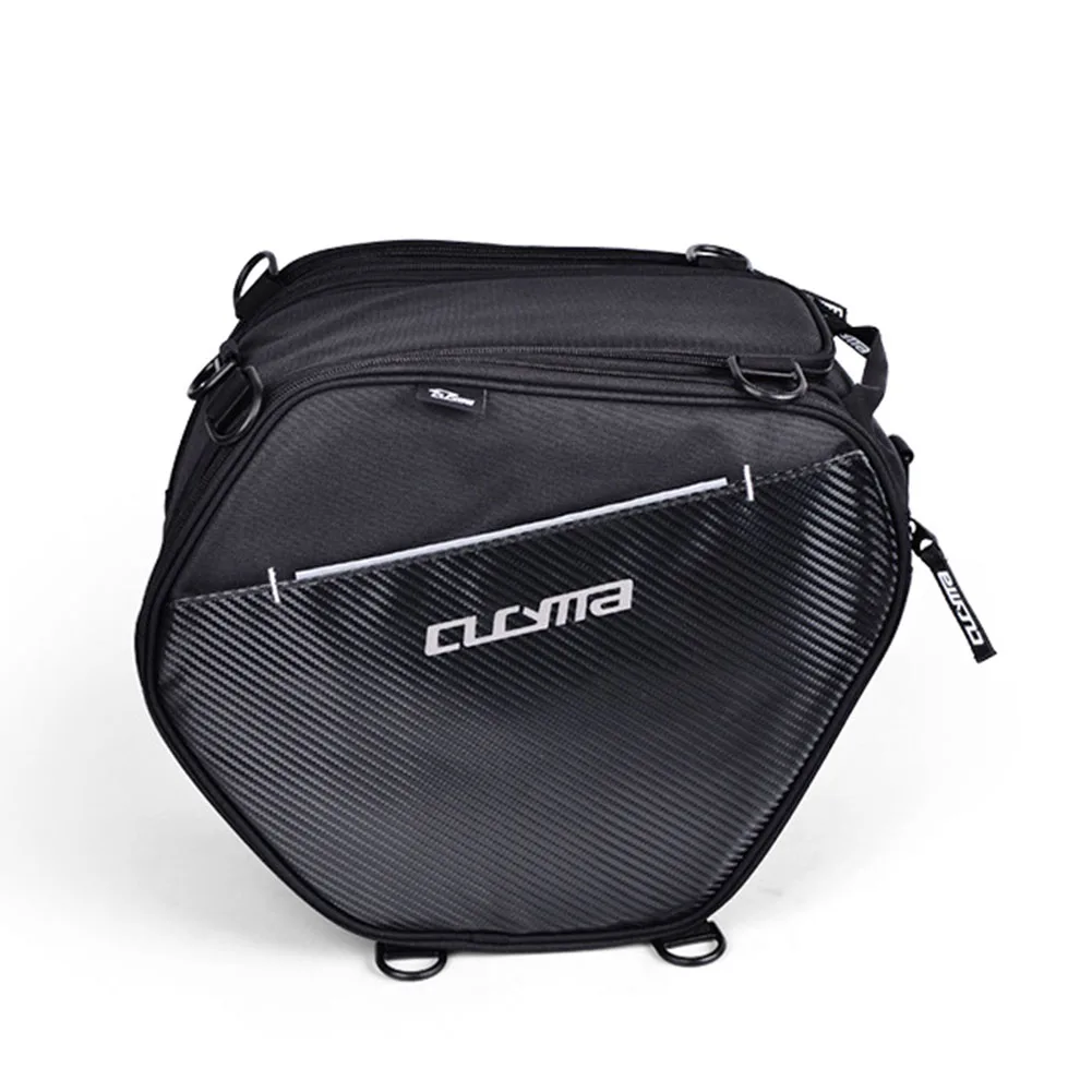 

2021 New Scooter Bag Locomotive Soft Bag Knight Storage Bag Motorcycle Bag Large Capacity Motorcycle Saddle Bag Tailbag Active