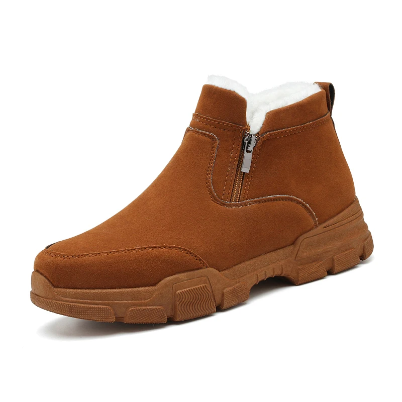 2021 Hot Sales Men Tennis Shoes Warm Plush Casual Leather Shoes Man Sneakers Designer Adult Male Breathable Sport Footwear