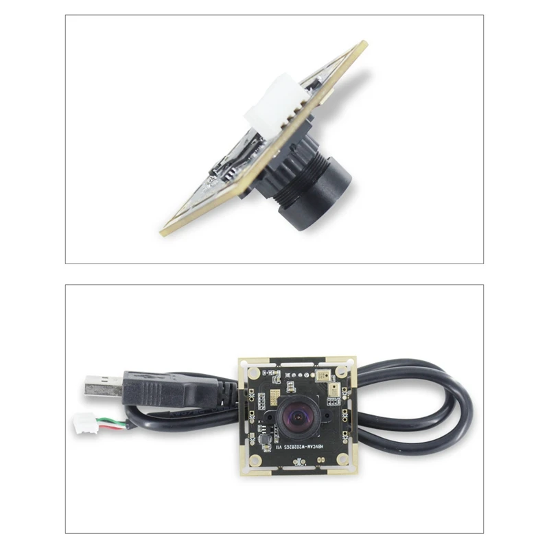 

USB Camera 1 Million Pixels 720P Black and White Global Exposure Driver-Free Module for Windows/MAC/Android