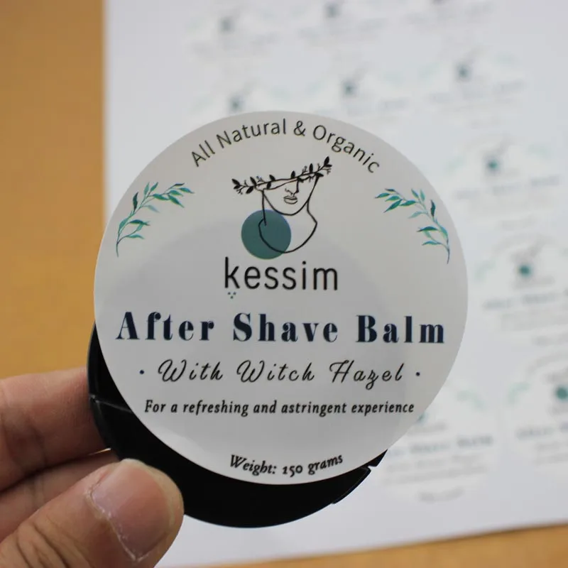 Пользовательская белая гарантия аннулированная наклейка на штрих-код с