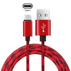 Прочный зарядный кабель Braide USB C, зарядное устройство для Samsung Galaxy S20 FE S21 Ultra A42 A32 5G A90 A50 A70 A41 A51 A71 A12