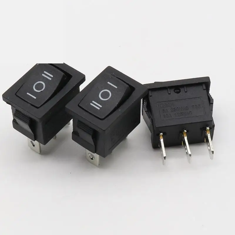 

5 шт. 3-позиционный клавишный переключатель 3 контакта вкл. Вкл.