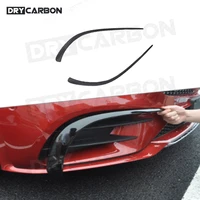 2pcs front bumper canards trim winglet for for mercedes benz cls class c257 cls260 300 amg fins shark style molding garnish