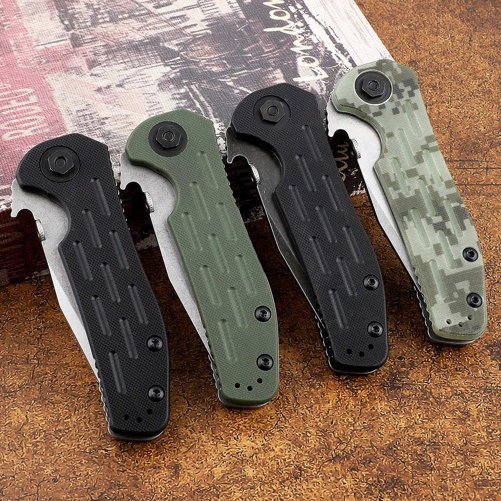 Новый ZT0620 складной нож D2 лезвие G10 Толстая стальная ручка для выживания на