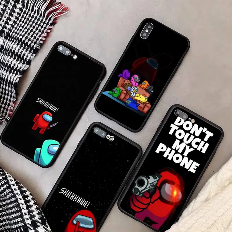 

Among Us Game Phone Case For Huawei P8 P9 P10 P20 P30 P40 Lite Pro SMART2019 Cover Fundas Coque