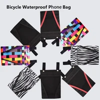 10 styles electric vehicle parts outdoor bicycle bag waterproof bike bags mobile phone holder cycling front storage