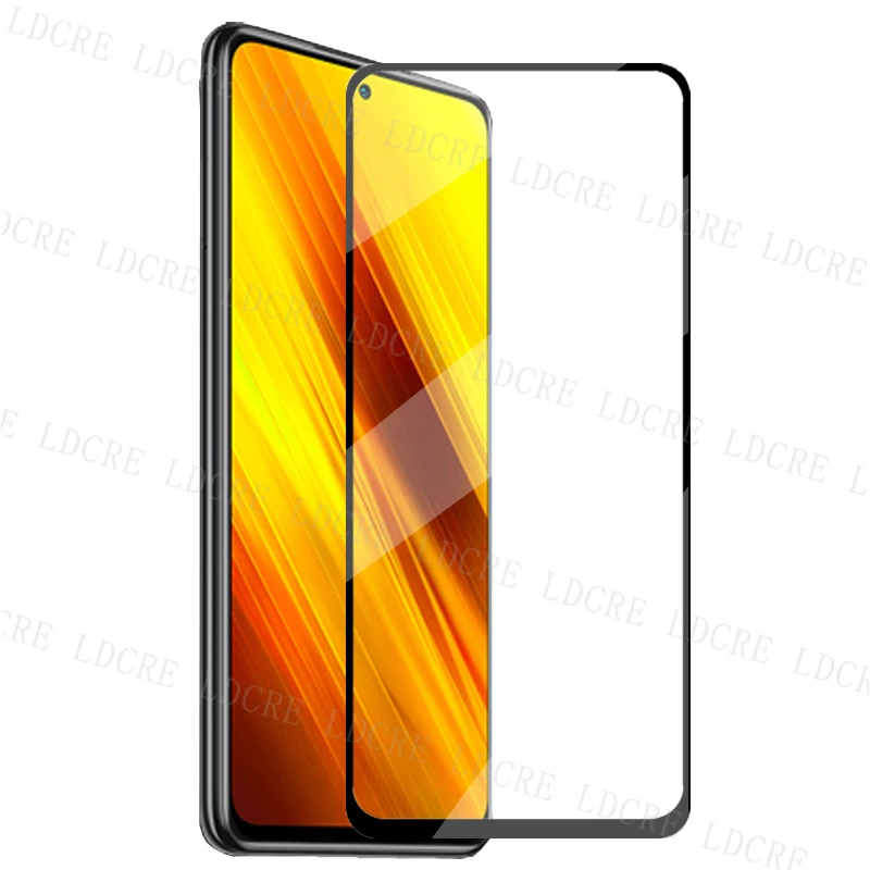 Vidrio Protector para Xiaomi Poco X3 Pro, Protector de pantalla para Xiaomi Poco X3 Pro, pel&iacute;cula de vidrio templado para tel&eacute;fono, Poco X3 Pro-2