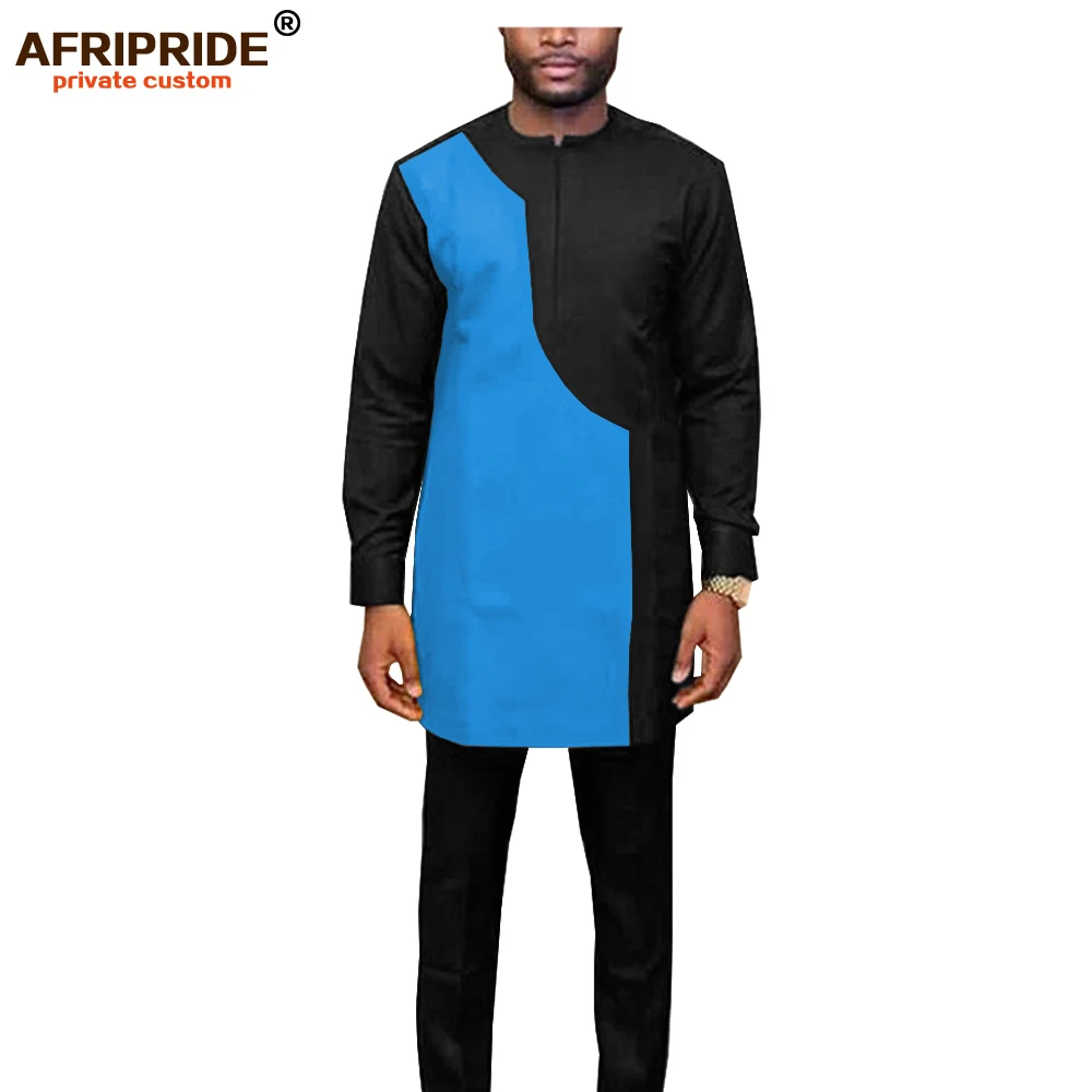 2019 африканская Мужская одежда традиционный комплект женская Дашики пальто и