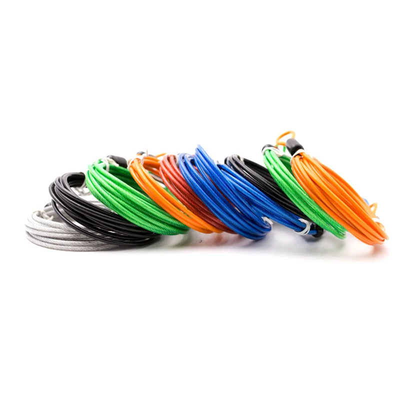 Cable Steel Wire Rope 50cm 100cm For Outdoor Sports Bike Lock Bicycle Cycling Scooter Moto U-Lock Guard Security Luggage Safety | Спорт и