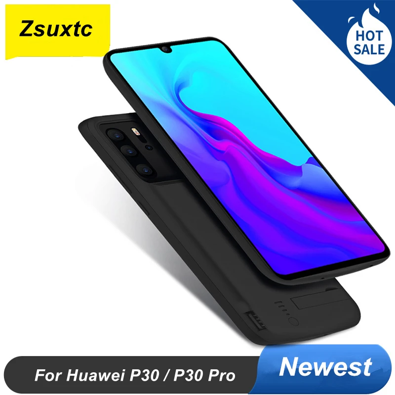 

For Huawei P30 Pro Battery Case P30 Battery Charger Case 5000 Mah External Cover Power Bank For Huawei P30 Pro Battery Case