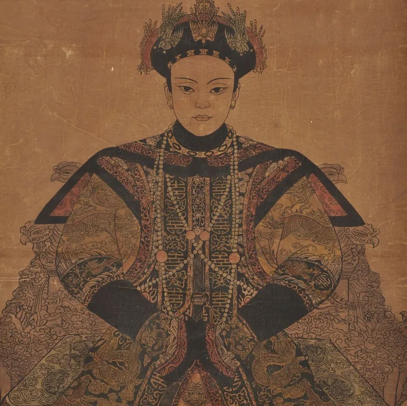 Exquisita pintura de desplazamiento clasico chino-la dinastia Qing &quotXiao sheng xian&quot | Дом и сад